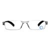 DOOViC 5 Pack Rimless Reading Glasses Blue Light Blocking Computer Readers Anti Eyestrain 3.50