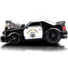 1993 SVT Cobra CHP California Highway Patrol Black and White 1/64 Diecast Model Car by Muscle Machines 15526-15543bw