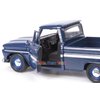 1966 Chevy C10 Fleetside Pickup Truck, Dark Blue - Motormax 73355 - 1/24 Scale Diecast Model Toy Car, unisex-children