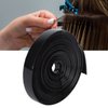 0.8mm Black Hair Extension Keratin Glue, Width Hair Extension Keratin Glue, Hair Extensions Hot Glue,Strip Strong Adhesion Long Lasting Hair System Tape Roll Hair Wig Tape Roll Non Irritating Black