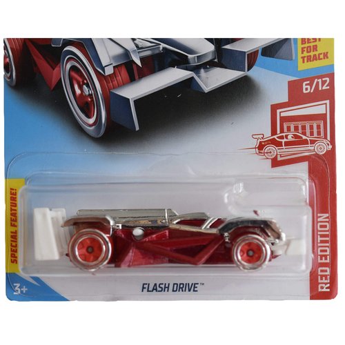 Hot Wheels Flash Drive, Red Edition 6/12