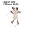 Charming Pet Ranch Roperz Cow Plush Squeaky Dog Toy