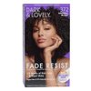 SoftSheen-Carson Dark and Lovely Fade Resist Rich Conditioning Hair Color, Permanent Hair Color, Up To 100% Gray Coverage, Brilliant Shine with Argan Oil and Vitamin E, Natural Black, Pack of 1 (105277268)