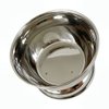 Barbero Deluxe Stainless Steel Shaving Bowl for Shaving Soap