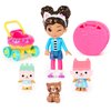 Gabby's Dollhouse, Kitty Care Figure Set with Gabby, Baby Box, Baby Benny Box, Surprise Toys & Dollhouse Accessories, Kids Toys for Girls & Boys 3+