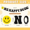 Tellingyou One Happy Dude Banner One Happy Dude 1st Birthday Party Decorations First Birthday Party Decor Hippie First Birthday Banner for Baby Shower Birthday Hippie Party Decoration Supplies