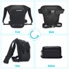HUANLANG Drop Leg Bag for Men Women Motorcycle Leg Bags Tactical Fanny Pack Outdoor Waterproof Thigh Bag with Leg Strap Removable Leg Harness Bag for Hiking Climbing Cycling Fishing Riding Travel
