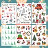 Ooopsiun Christmas Tattoos for Kids - 100+ Tattoos | Christmas Xmas Party Favors and Decorations for Children Kids, Santa Claus, Christmas tree, Snowman, Reindeer