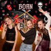 Avezano Born to Rock Banner 1950's Rock and Roll Birthday Party Decorations Born to Rock Music Theme Birthday Party Decorations Supplies 70.8 x 43.3 Inch