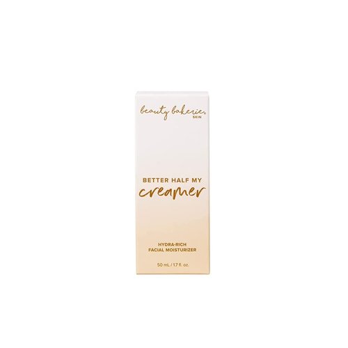 Beauty Bakerie Better Half My Creamer Hydra-Rich Facial Moisturizer, Lightweight Hydrating Face Lotion, Face Cream for Day or Night 1.7oz