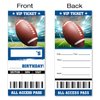 VAHATAN Football Birthday Party Invitations 20 Pack Football Ticket Invitations with Envelopes Invites Cards for Birthday Party