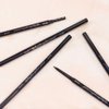 5 Pcs Waterproof Dual-Sided Fine Tip Brow Pencils Pack,Ultra-Fine Mechanical Pencil,Draws Tiny Brow Hairs, Defines, Fills Brows, Shapes, Contours, Combs, (Pack of 5)-Milk Tea