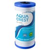 AQUA CREST AP810 Whole House Water Filter Replacement for 3M® Aqua-Pure AP810, AP801, AP811, Whirlpool® WHKF-GD25BB, WHKF-DWHBB, 5 Micron, 10" x 4.5", Well & Tap Water Filter, Pack of 1