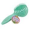 Dompel Hair Brush Pirulito, antistatic bristles, for all hair types, this brush set comes in four delicious scent (Strawberry, Pineapple, Grape, and Green Apple), Model 4018.