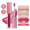 Dulele 12Pcs Watery Liquid Lipstick Set, Moisturizing & Highly Pigmented Colored Lip Gloss, Longwear Not Fade Rose Lip Tint Stain with Gift Box
