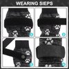 KOOLTAIL Anti Slip Dog Socks - Outdoor Dog Boots Waterproof Dog Shoes Paw Protector with Strap Traction Control for Hardwood Floors
