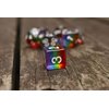 HD Polyhedral DND Dice Set RPG Rainbow Dice for Dungeons and Dragons(D&D) Role Playing Game,MTG,Pathfinder,Table Game,Math Games Dice Set with Dice Pouch