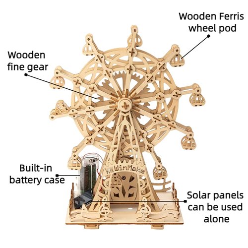 3D Marble Maze Puzzle Toy Wooden STEM Construction Kit for Kids Ages 8-13,Fun Brain Teaser and Educational Puzzle,Promotes Creativity and Cognitive Skills, for All Ages,Including Adults