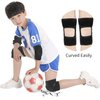 Volleyball Knee pad for Kids, Soft Adjustable Children Kneepads with Thick Sponge, Protective Knee Brace for Soccer Tennis Running Cycling Dance, Anti-Slip Knee Support for Kid Youth Adult, Rose S