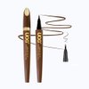 UOG Liquid Eyeliner Pen and Eyebrow Pen – Lasts up to 72 Hours, Waterproof, Quick-Dry, No-Skip, Smudge-Proof, Allergy-Free, Flexible Precise Slender Tip, 1.0mL/0.035 Fl oz (Brown)