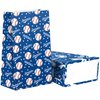 SamPartyShop 24 Pack Baseball Party Candy Favor Bags with Stickers, Baseball Goodie Gift Treat Bags Baseball Themed Birthday Party Supplies