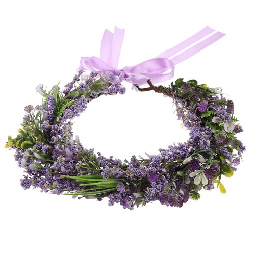 Christmas Headband Flower Crown Floral Wreath Fairy Garland Crown Woodland Wedding for Bride