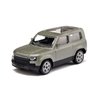 Siku 1549, Land Rover Defender 90 P400 AWD, Toy Car, Metal/Plastic, Green, Metallic Paint, Rubberised Tyres, Trailer Coupling