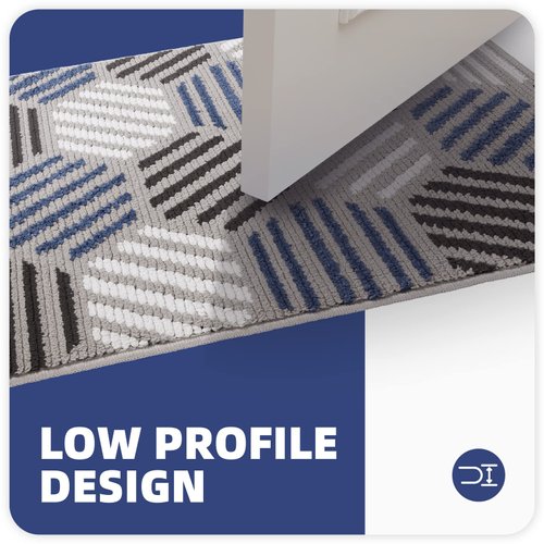 Color&Geometry Door Mat Indoor Entrance Indoor Door Mat,Super Absorbent Rugs for Entryway Front Door Mat Entrance Rugs Indoor, Non Slip Washable Resist Dirt Entry Rug Entry Mat, 24"x36"