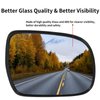 LOIYLLEN Passenger Side Mirror Replacement for Lexus RX330 2004-2006 RX350 2007-2009 RX400h 2006-2009 - Mirrors Glass, Right Side Rear View Mirror Glass with Power Heated