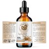 Bella Terra Oils - Organic Wheat Germ Oil 4oz - A Symphony of Vitamin E & C, Pure Essence of Face Oil, Dive into Natural Glow & Suppleness
