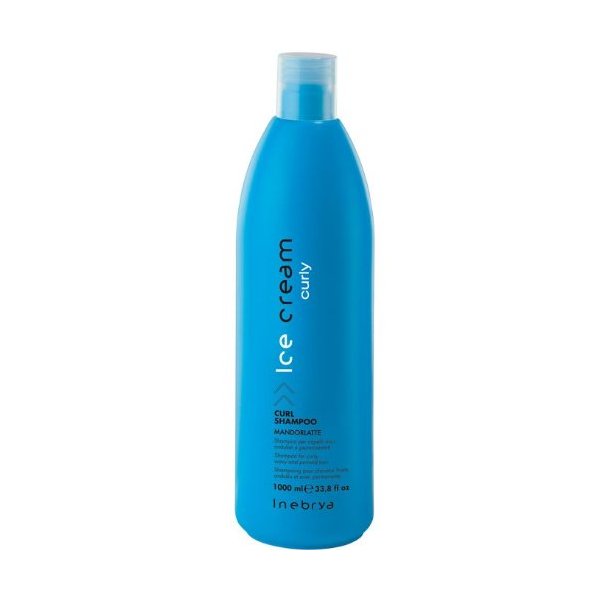 Inebrya Ice Cream Curl Shampoo Mandorlate for Curly, Wavy and Permed Hair 33.8 Oz