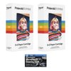 Polaroid Hi-Print 2 x 3" Paper Cartridges - 2 Pack, 40 Sheets - with MicroFiber Cleaning Cloth