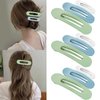 Canitor Flat Hair Clips for Women Flat Claw Clips for Thick Thin Hair Matte French Clips for Girls Alligator Hair Clips Hair Accessories Preppy Teen Girl Gifts Trendy Stuff