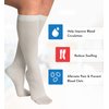 ITA-MED Anti-Embolism Knee High Stockings for Men & Women, Light Compression Socks (18 mmHg), Medical Orthopedic Support Stockings for Varicose Veins, Edema, Swelling, Soreness, Pain, & Aches, 3XL