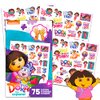 Dora the Explorer Temporary Tattoos Set ~ 75 Dora Tattoos Party Favors for Kids Girls Boys