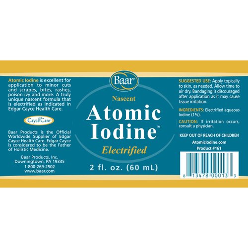 Atomic Iodine, 2 oz.