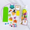 Winlyn 36 Sets Halloween Craft Kits Halloween Crafts Holiday Fall Kids Crafts DIY Halloween Bookmarks Art Sets Bats Monster Ghost Foam Stickers Arts and Crafts for Kids Classroom Activities