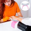 Beaupretty Nail Arm Rest,Manicure Hand Pillow U Shape Cushion Pillow Professional Nail Rest Cushion Table Desk Station Manicure Tool,Pink