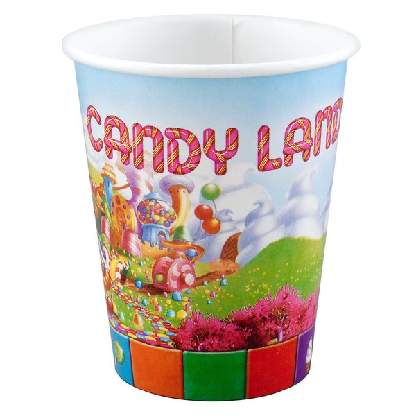 Candy Land 9 oz. Paper Cups (8)
