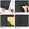 Leather Repair Patch Tape Kit Black 3 x 60 inch Self Adhesive Leather Repair Patch for Furniture, Couch, Sofa, Car Seats,Office Chair,Vinyl Repair Kit