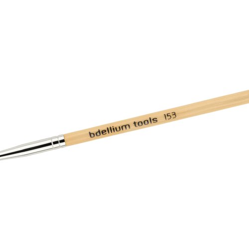 Bdellium Tools Professional Makeup Brush - Special FX Series 153 Capillary - With Soft Synthetic Fibers, For Capillary Detailing and Fine Line Work (Bamboo, 1pc)