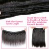 Human Hair Bundles Straight 3 Bundles 22 24 26 Inch 10A Straight Human Hair Bundles 100% Unprocessed Virgin Hair Weave Bundles Human Hair Extensions Natural Black Color