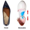 Arch Support Plantar Fasciitis Insoles for Women & Men,Adhesive Foot Arch Inserts for Flat Feet,Heel Support Cushion for Feet Pain and Relieve Pressure -3 Pairs