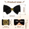 Elegant Big Bows Hair Clips and Barrettes for Women - Back of the Head Spring Clip, Hair Ornaments with Luxury Feminine Design