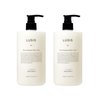 LUSIS, Crystal Hair Treatment, Conditioner, Silky and Moisture Rich Hair Clinic, Floral Scent, 500ml X 2