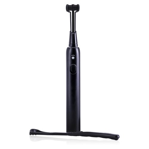 Triple Bristle Max | 3-Sided Sonic Toothbrush | 4 Brush Modes | Dentist Created & Approved | Soft Charcoal Infused Nylon Bristles | Rechargeable | Waterproof Design