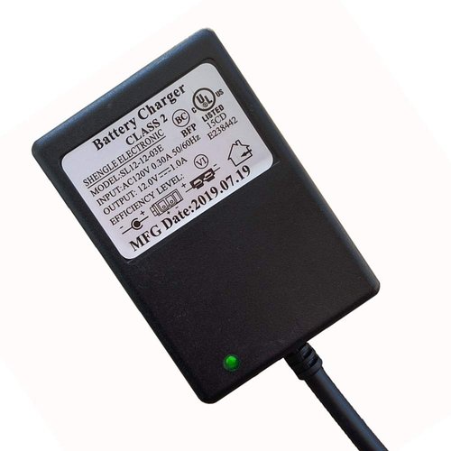 FULIHUA 12 Volt B-Type Plug Kids Ride On Battery Charger,12V Adapter for Special Children Electric Ride On Toy RC Car Battery Supply Replacement