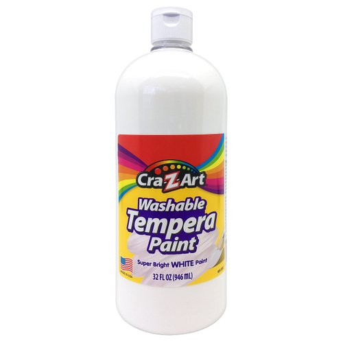 Cra-Z-art Washable Tempera Paint White 32oz