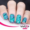 Whats Up Nails - B059 Thirsty Texture Stamping Plate for Nail Art Design