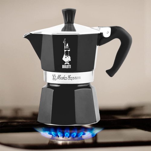 Bialetti 4952 Moka Express Espresso Maker,200 milliliters Black